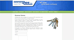 Desktop Screenshot of inmobiliariarios.com.uy