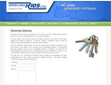 Tablet Screenshot of inmobiliariarios.com.uy